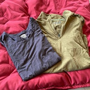 SmartWool Mens M 150 baselayer.  Olive green.